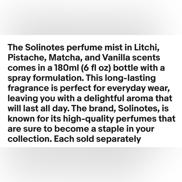 SOLINOTES Spray Mist - Picture 3 of 4